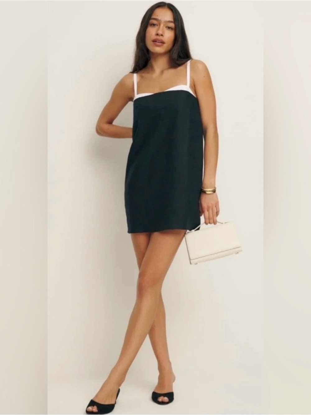 Reformation linen Lainey Dress